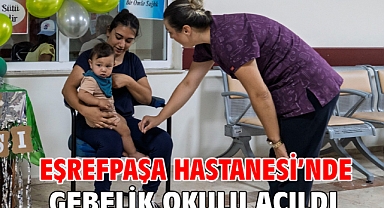 Eşrefpaşa Hastanesi’nde Gebelik Okulu açıldı