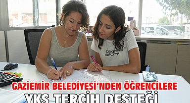 Gaziemir Belediyesi’nden öğrencilere YKS tercih desteği