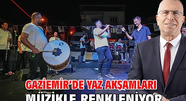 Gaziemir’de yaz akşamları müzikle renkleniyor