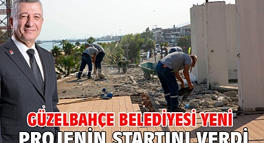 Güzelbahçe Belediyesi Yeni Projenin Startını Verdi