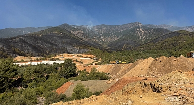 Hatay'da orman yangınlarına müdahale sürüyor