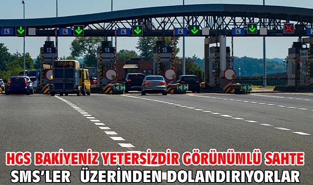 HGS Bakiyeniz Yetersizdir Görünümlü Sahte SMS’ler Üzerinden Dolandırıyorlar