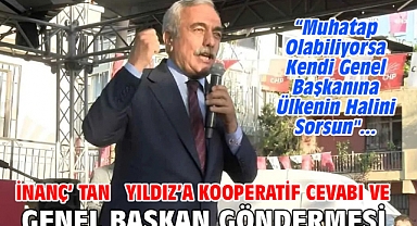 İnanç’ Tan Yıldız’a Kooperatif Cevabı Ve Genel Başkan Göndermesi
