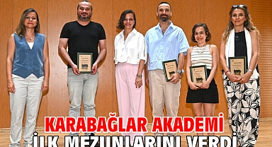 Karabağlar Akademi İlk Mezunlarını Verdi