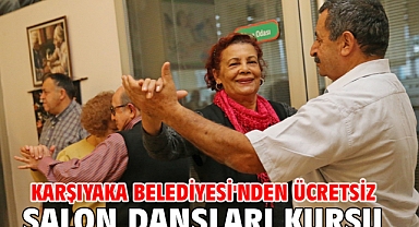 Karşıyaka Belediyesi'nden ücretsiz salon dansları kursu