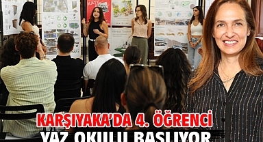 Karşıyaka’da 4. Öğrenci Yaz Okulu başlıyor