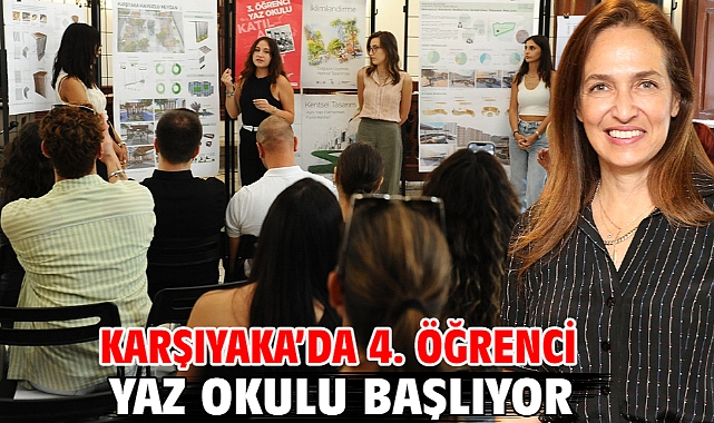 Karşıyaka’da 4. Öğrenci Yaz Okulu başlıyor