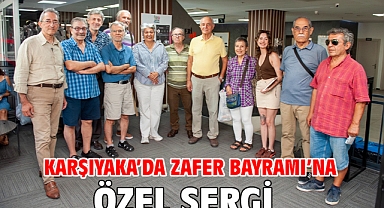 Karşıyaka'da Zafer Bayramı'na özel sergi