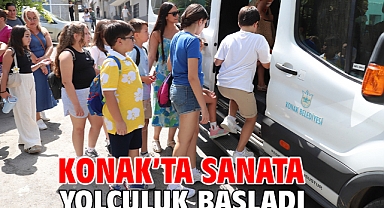 Konak’ta sanata yolculuk başladı