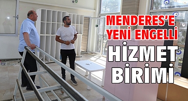 Menderes’e Yeni Engelli Hizmet Birimi