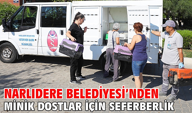Narlıdere Belediyesi’nden Minik Dostlar İçin Seferberlik