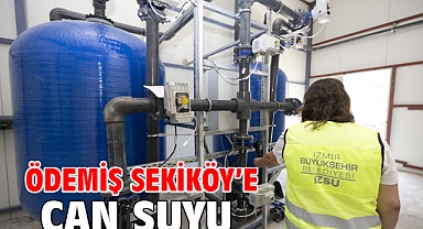 Ödemiş Sekiköy’e can suyu