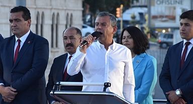 Özgür Özel Sivas mitinginde konuştu