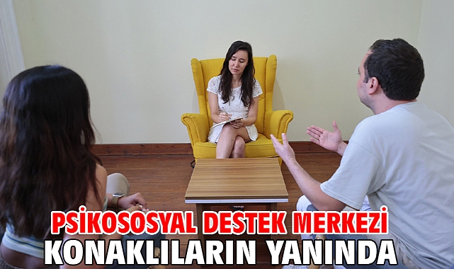 Psikososyal Destek Merkezi Konaklıların yanında