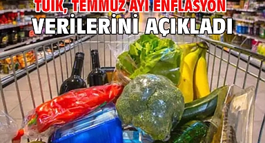 TÜİK, temmuz ayı enflasyon verilerini açıkladı