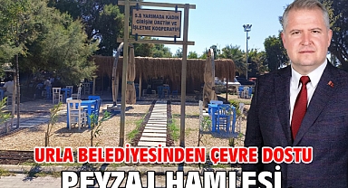Urla Belediyesinden çevre dostu peyzaj hamlesi