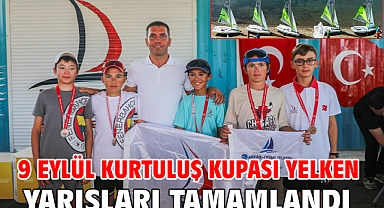 9 Eylül Kurtuluş Kupası Yelken Yarışları tamamlandı