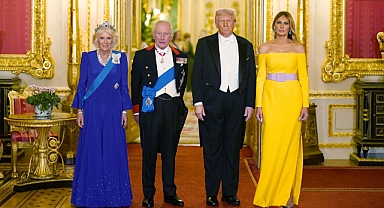 ABD Başkanı Donald Trump ile İngiltere Kralı Charles bir araya geldi