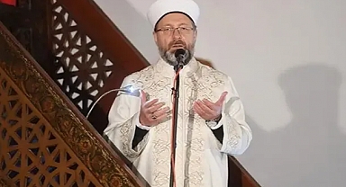 Ali Erbaş: Toplumu aşırılıklardan uzak tutmanın yolu eğitim programlarıdır
