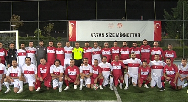 Bakanlıklardan Gaziler Günü’ne özel futbol müsabakası