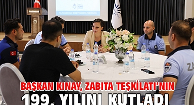 Başkan Kınay, Zabıta Teşkilatı’nın 199. Yılını Kutladı
