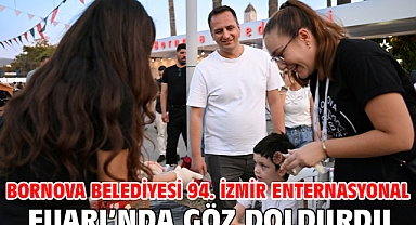 Bornova Belediyesi 94. İzmir Enternasyonal Fuarı’nda göz doldurdu