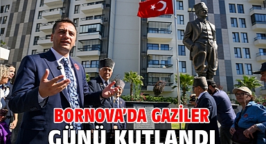 Bornova’da Gaziler Günü kutlandı
