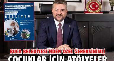 Buca Belediyesi’nden özel gereksinimli çocuklar için atölyeler