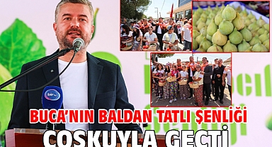 Buca'nın baldan tatlı şenliği coşkuyla geçti