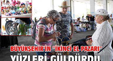 Büyükşehir'in “İkinci El Pazarı” yüzleri güldürdü