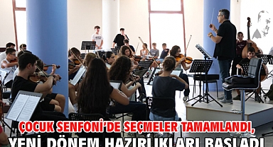 Çocuk Senfoni’de Seçmeler Tamamlandı, Yeni Dönem Hazırlıkları Başladı