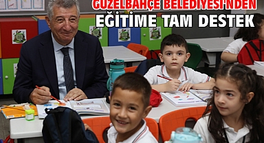 Güzelbahçe Belediyesi'nden eğitime tam destek