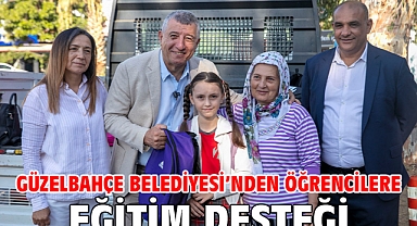 Güzelbahçe Belediyesi’nden Öğrencilere Eğitim Desteği
