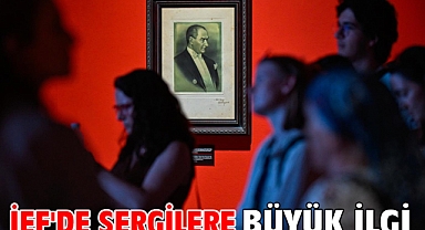 İEF'de sergilere büyük ilgi