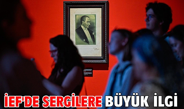 İEF'de sergilere büyük ilgi