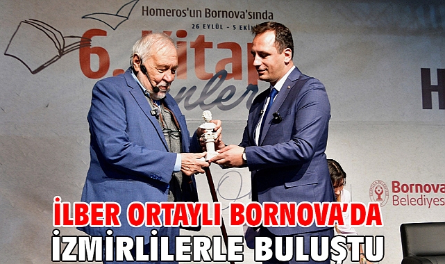 İlber Ortaylı Bornova’da İzmirlilerle buluştu