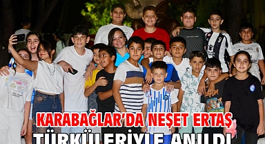 Karabağlar’da Neşet Ertaş türküleriyle anıldı