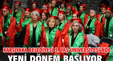 Karşıyaka Belediyesi 3. Yaş Üniversitesi'nde yeni dönem başlıyor!