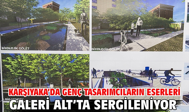 Karşıyaka’da genç tasarımcıların eserleri Galeri Alt’ta sergileniyor