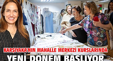 Karşıyaka’nın mahalle merkezi kurslarında yeni dönem başlıyor