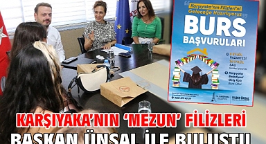 Karşıyaka’nın ‘mezun’ Filizleri Başkan Ünsal ile buluştu
