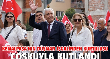 Kemalpaşa'nın Düşman İşgalinden Kurtuluşu Coşkuyla Kutlandı