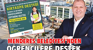 Menderes Belediyesi’nden Öğrencilere Destek