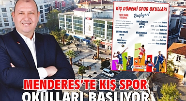 Menderes’te Kış Spor Okulları Başlıyor