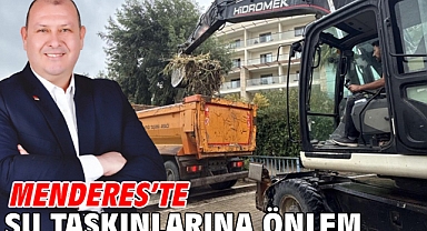Menderes'te Su Taşkınlarına Önlem