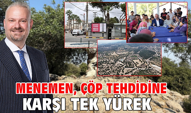 Menemen, çöp tehdidine karşı tek yürek