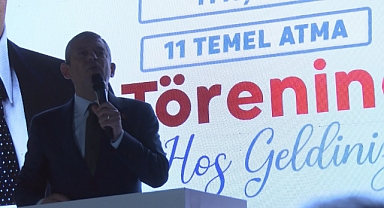Özgür Özel, Sancaktepe'de 11 Açılış, 11 Temel Atma Töreni'ne katıldı