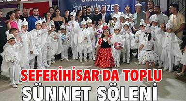 Seferihisar'da toplu sünnet şöleni