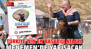 Türkiye’nin en başarılı atları Menemen’de yarışacak