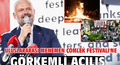 Uluslararası Menemen Çömlek Festivali'ne görkemli açılış